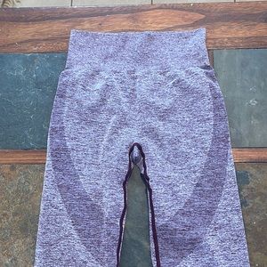 Purple seamless leggings from pink